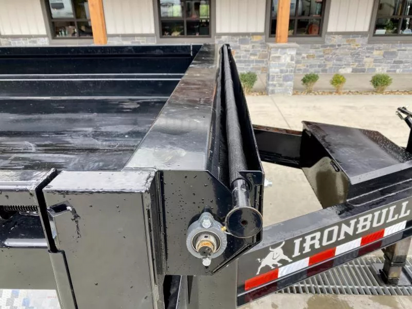 New 2026 Ironbull 8x16' Deckover Dump Trailer 14000# GVW * TARP KIT * 10" I-BEAM FRAME * BED RUNNERS * 12K JACK * FOLD DOWN SIDES * OVERSIZE 5x20 SCISSOR * INTGRATED KEYWAY/10GA WALLS * IRONCLAD WARRANTY