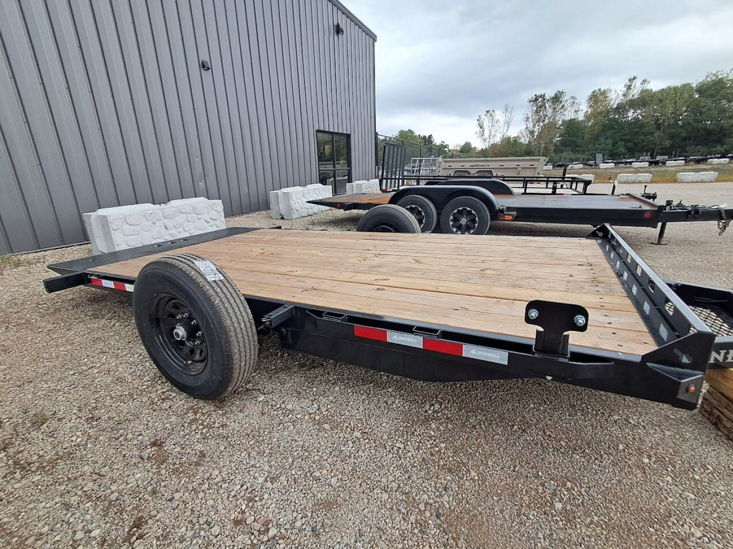 New Ironbull TSB80112 80" x 12' Gravity Tilt Deck Trailer