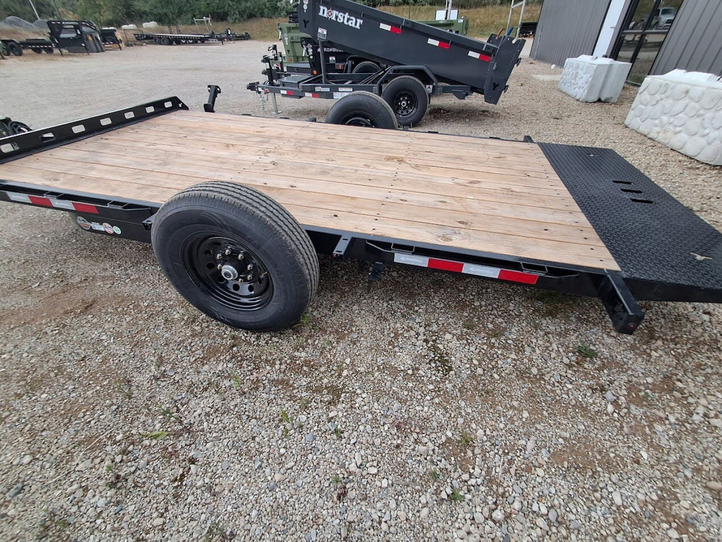 New Ironbull TSB80112 80" x 12' Gravity Tilt Deck Trailer