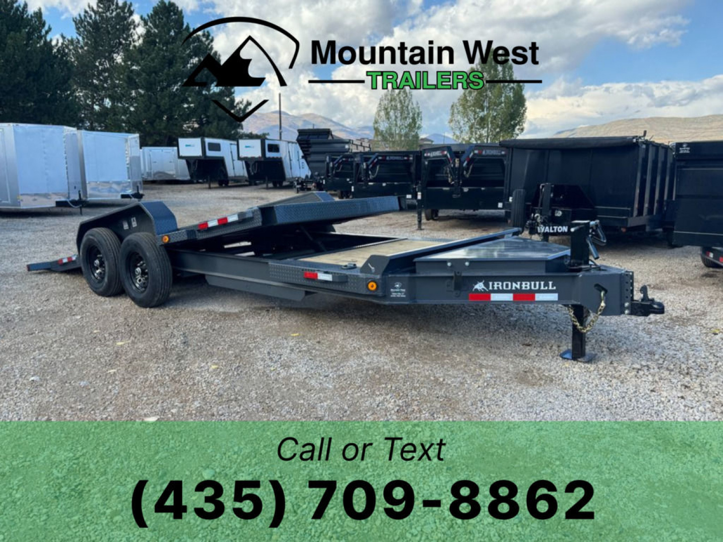 New 2026 Iron Bull Trailers 7X20-14K Tilt Trailer