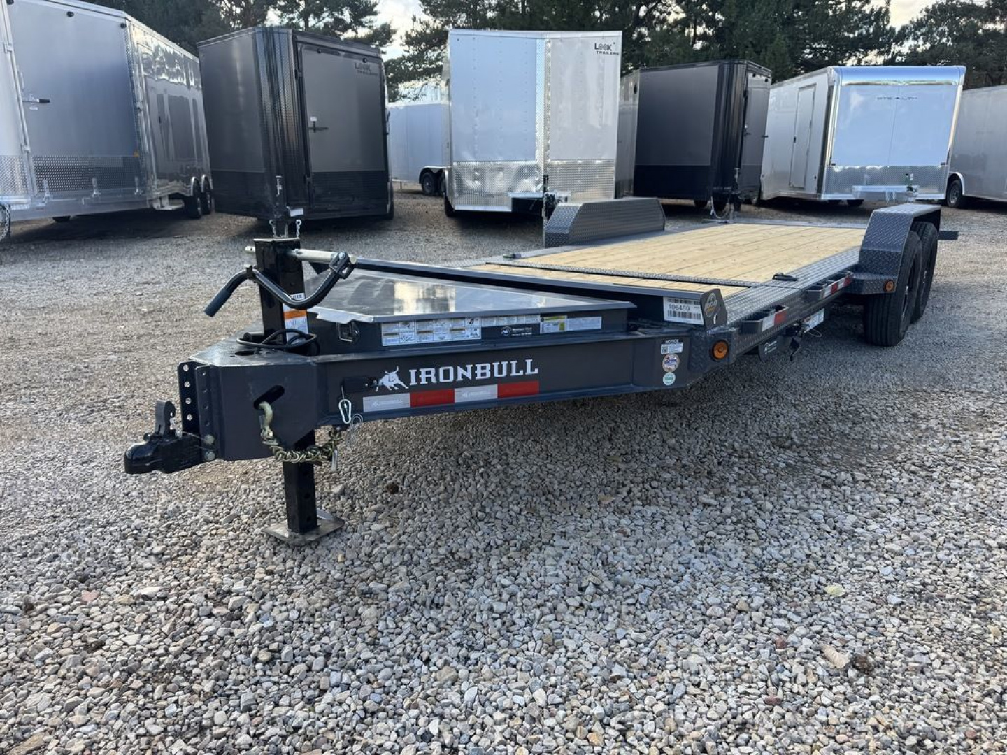 New 2026 Iron Bull Trailers 7X20-14K Tilt Trailer