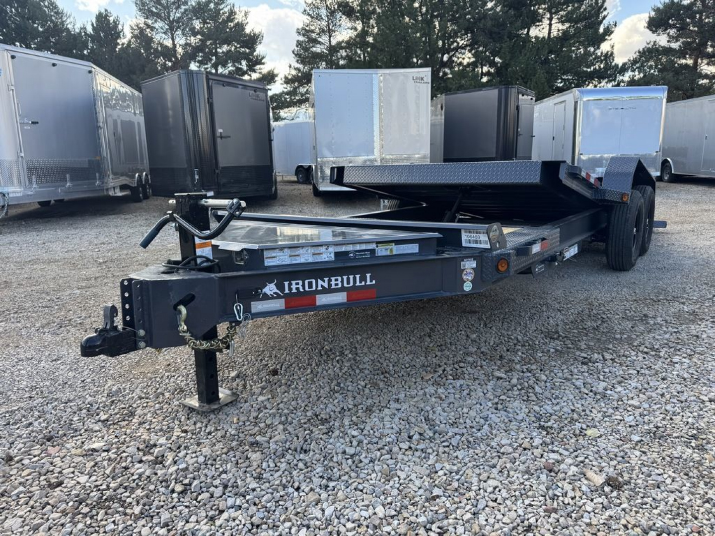 New 2026 Iron Bull Trailers 7X20-14K Tilt Trailer