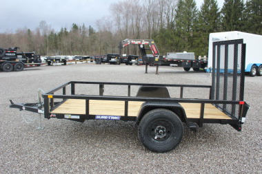 New 2025 Sure-Trac 5' x 10' Single Axle Tube Top Utility Trailer - 2990# GVW
