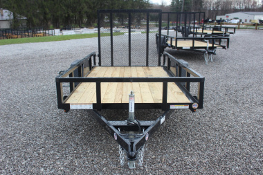 New 2025 Sure-Trac 5' x 10' Single Axle Tube Top Utility Trailer - 2990# GVW