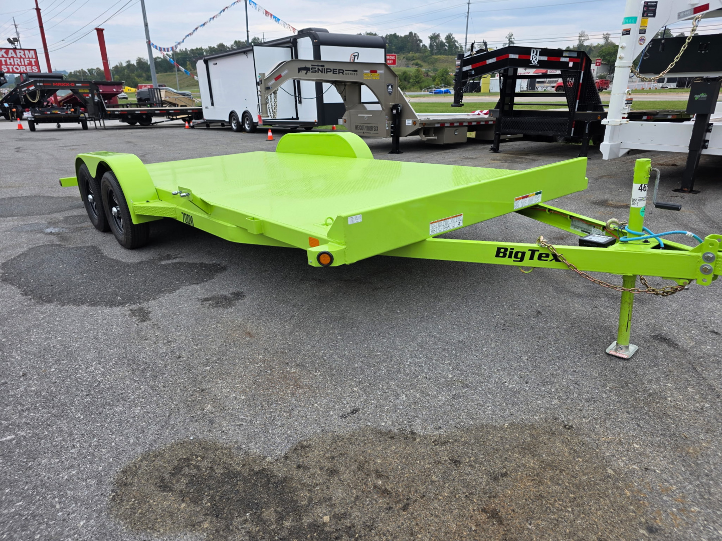 New 2026 Big Tex Trailers 70DM-18 7K Car Hauler