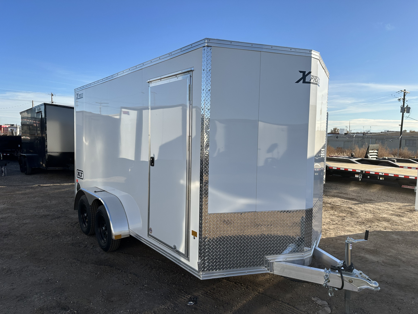 New 2026 ALCOM XPRE 7x14 7k Alum Cargo / Enclosed Trailer