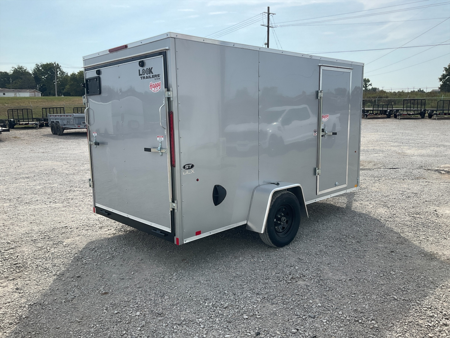 New 2026 Look 6'x12' Enclosed Cargo Trailer - ST DLX