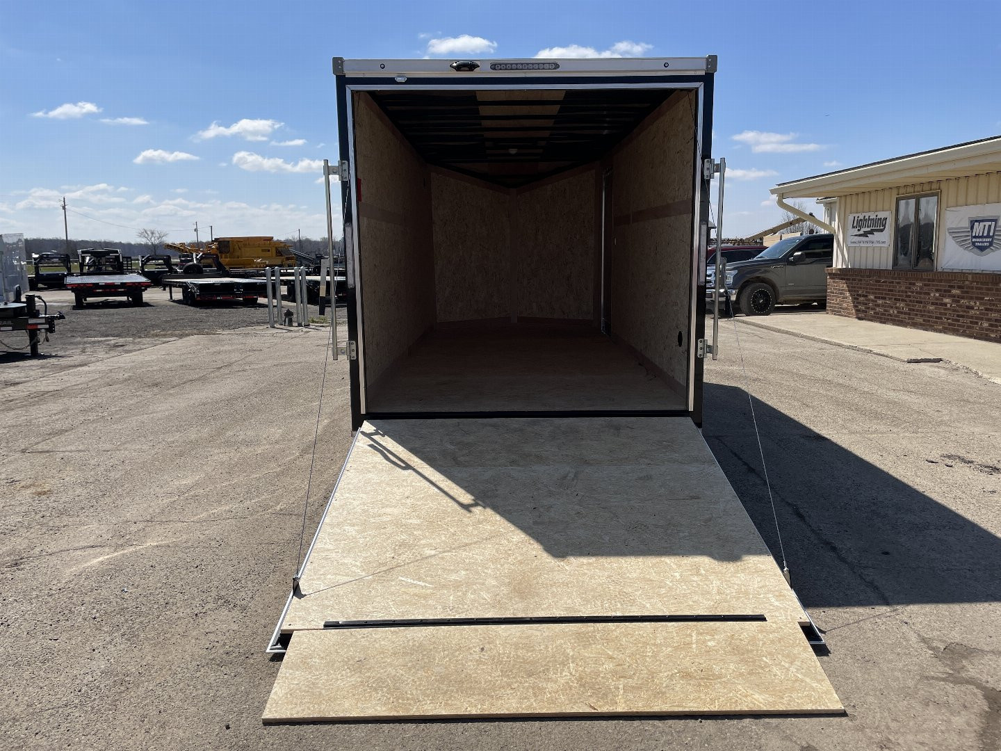 New 2026 Stealth Trailers 7x16 7K BLACK RAMP 6'6" Cargo / Enclosed Trailer