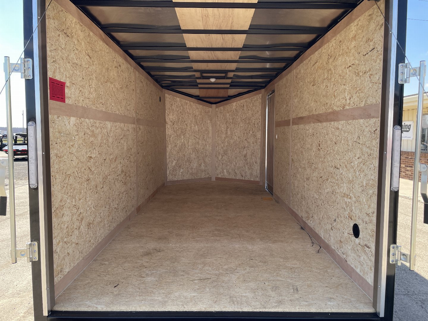 New 2026 Stealth Trailers 7x16 7K BLACK RAMP 6'6" Cargo / Enclosed Trailer