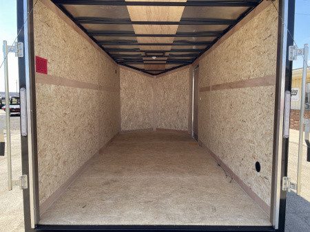 New 2026 Stealth Trailers 7x16 7K BLACK RAMP 6'6" Cargo / Enclosed Trailer