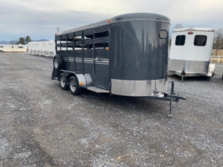 New 2026 Bee 16' Bumper Stock Trailer
