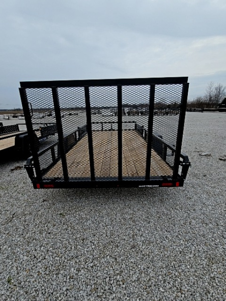 New 2026 Sure-Trac 7 x 14 5K w/ Brakes Tube Top ATV Trailer