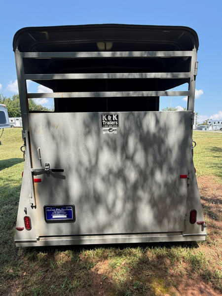 Used 2025 Bee Wrangler 2 Horse Straight Load BP Horse Trailer