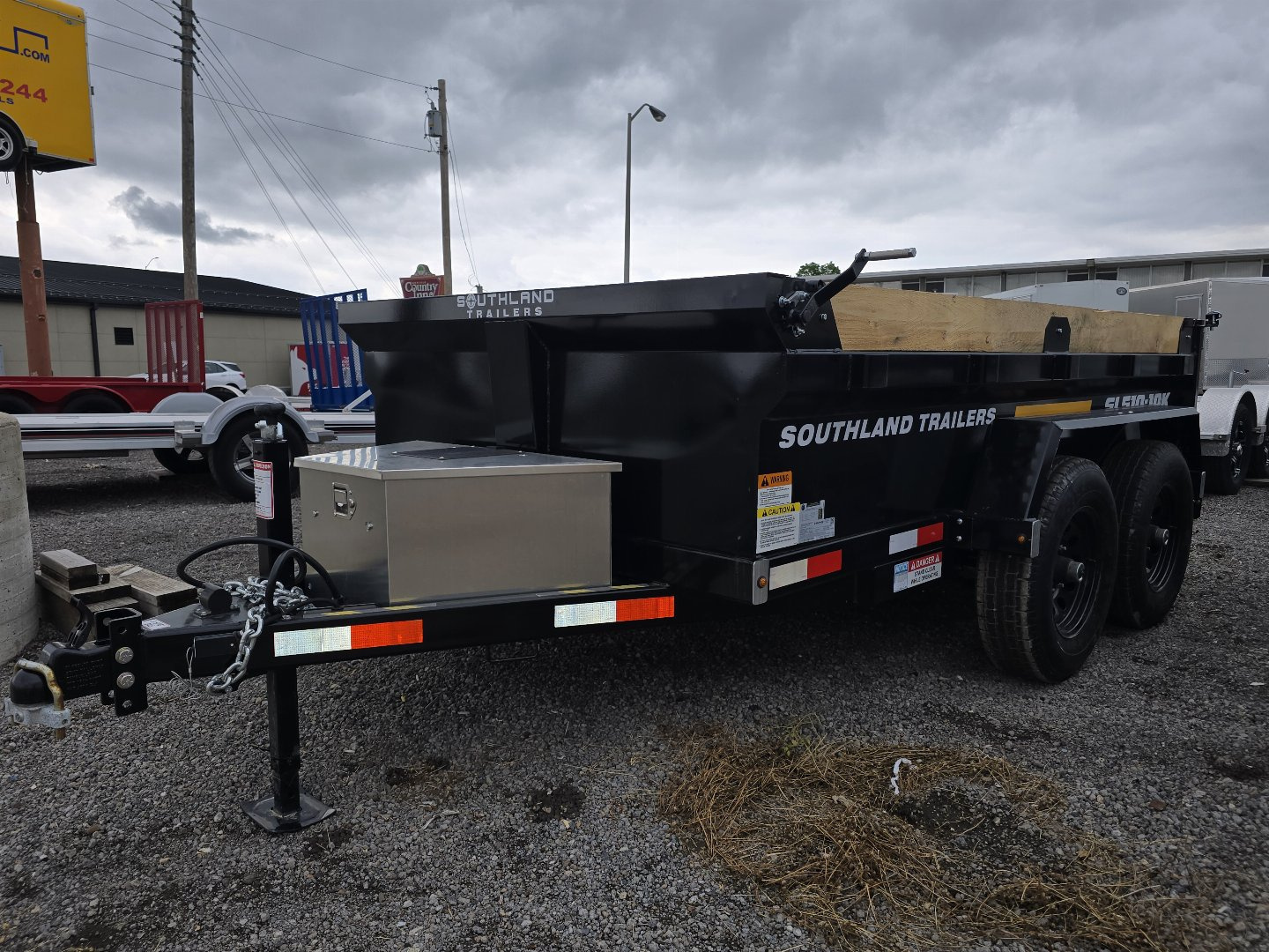 New 2026 Southland Trailers 5'x10' 10K GVWR Dump Trailer