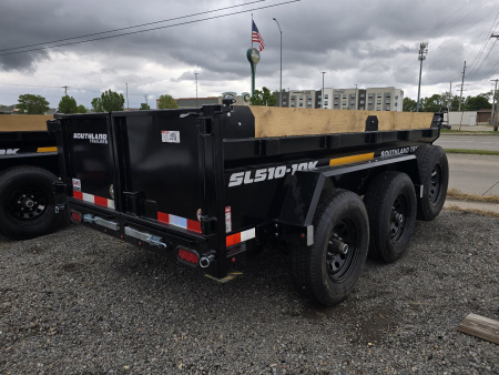 New 2026 Southland Trailers 5'x10' 10K GVWR Dump Trailer