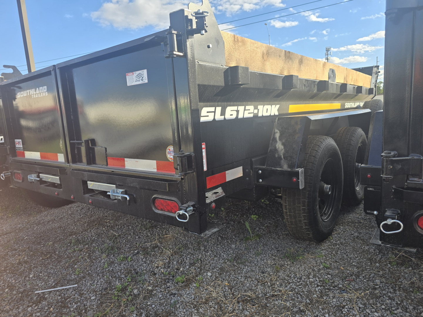 New 2026 Southland Trailers 6x12 10K GVWR Dump Trailer