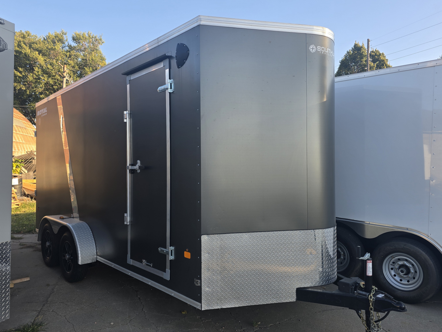 New 2024 Southland Trailers 7x16' with Aluminum Rims Cargo / Enclosed Trailer
