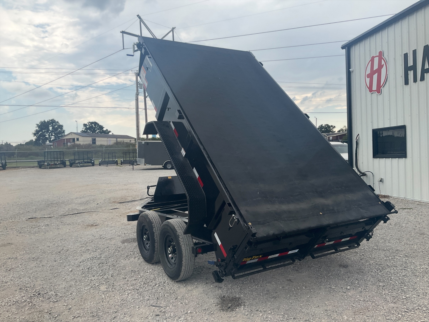 New 2026 Big Tex 83"x12' 14K LP Dump Trailer w/ 24" Sides – 14LP