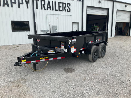 New 2026 Big Tex 83"x12' 14K LP Dump Trailer w/ 24" Sides – 14LP