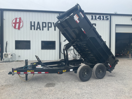 New 2026 Big Tex 83"x12' 14K LP Dump Trailer w/ 24" Sides – 14LP