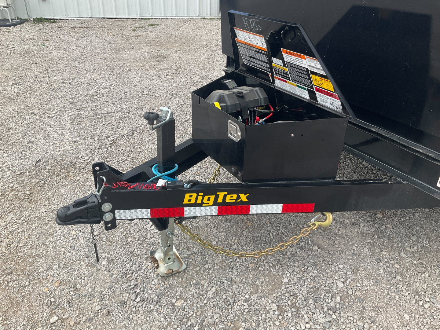 New 2026 Big Tex 83"x14' 14K LX Channel Tandem Axle Dump Trailer w/ 48" Sides – 14LX