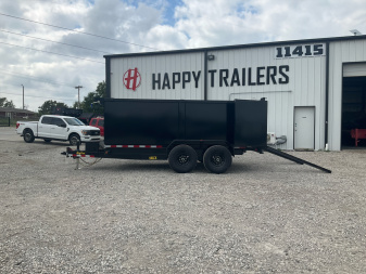 New 2026 Big Tex 83"x14' 14K LX Channel Tandem Axle Dump Trailer w/ 48" Sides – 14LX