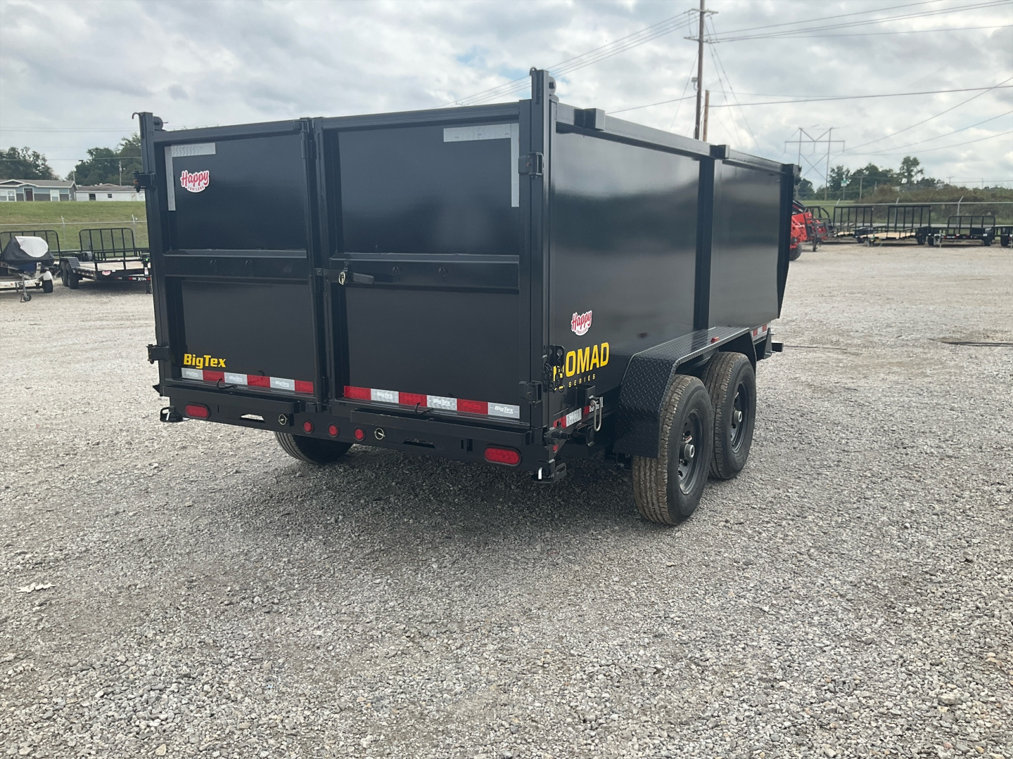 New 2026 Big Tex 83"x14' 14K LX Channel Tandem Axle Dump Trailer w/ 48" Sides – 14LX