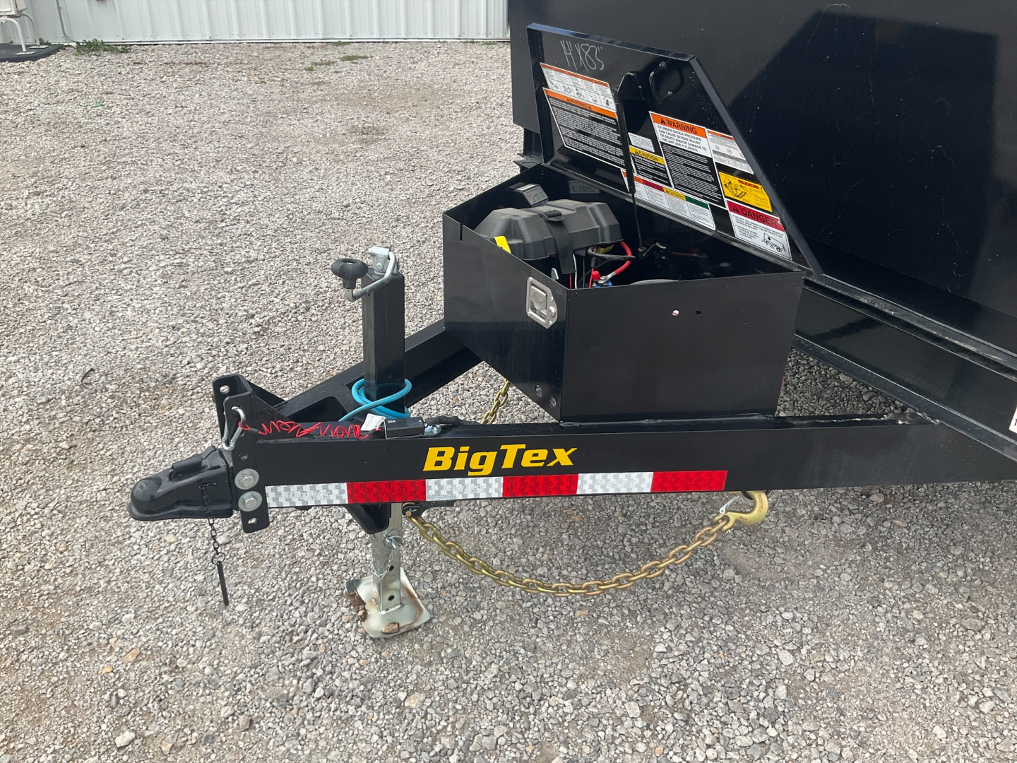 New 2026 Big Tex 83"x14' 14K LX Channel Tandem Axle Dump Trailer w/ 48" Sides – 14LX