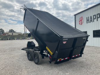 New 2026 Big Tex 83"x14' 14K LX Channel Tandem Axle Dump Trailer w/ 48" Sides – 14LX