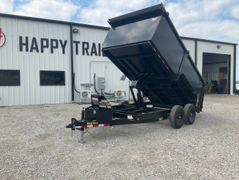 New 2026 Big Tex 83"x14' 14K LX Channel Tandem Axle Dump Trailer w/ 48" Sides – 14LX