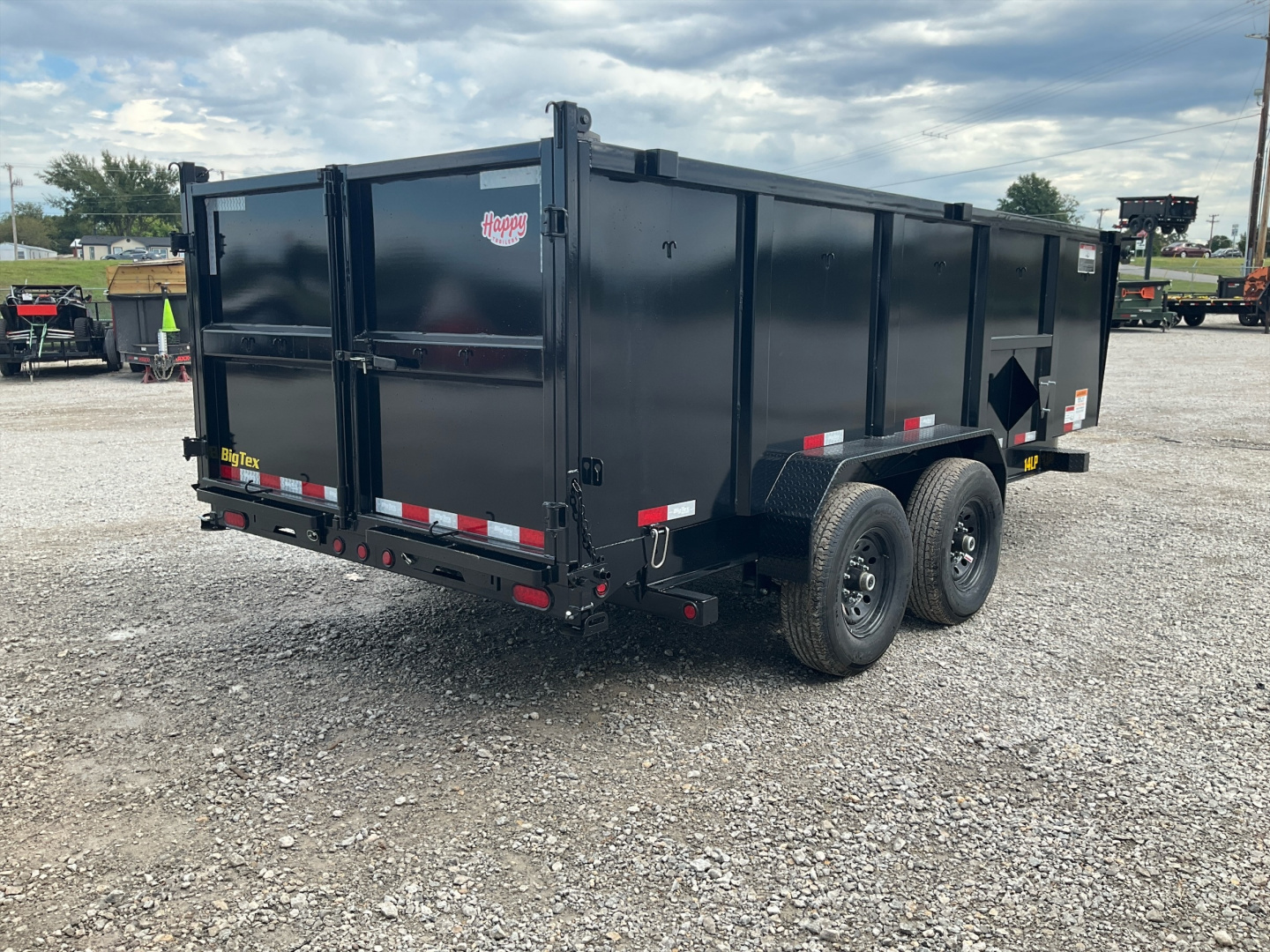 New 2026 Big Tex 83"x16' 14K LP Dump Trailer w/ 48" Sides – 14LP