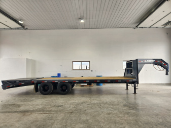 New 2026 Lamar 25' Gooseneck Deckover Trailer 20K