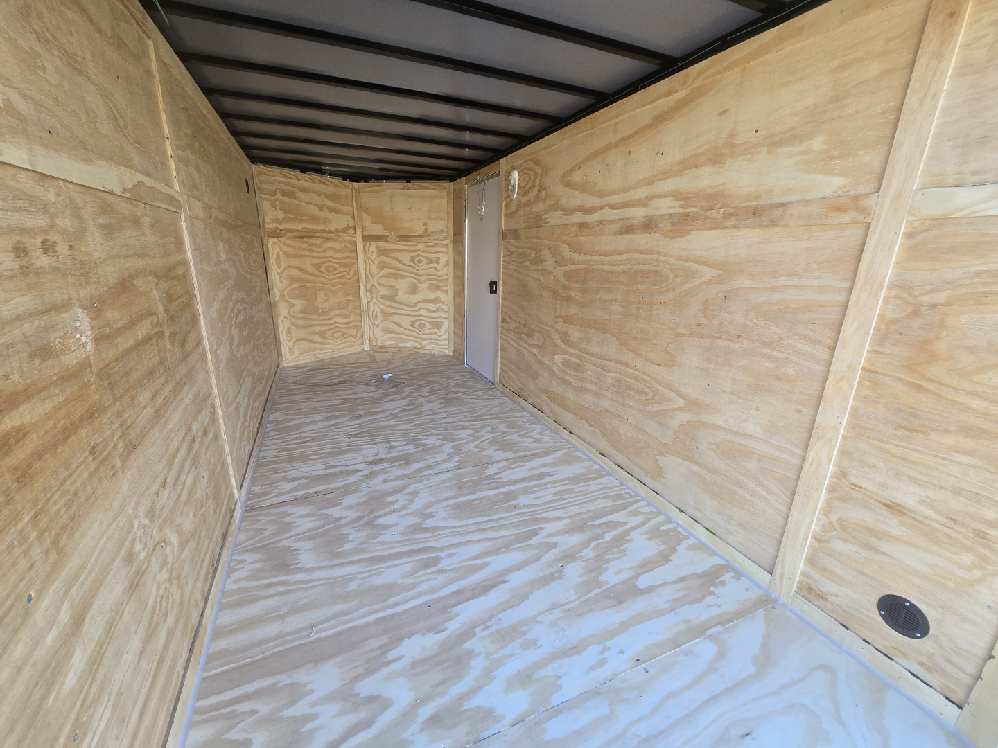 New 2025 Allure Trailers 6x14 Single Axle- Black Color Cargo / Enclosed Trailer