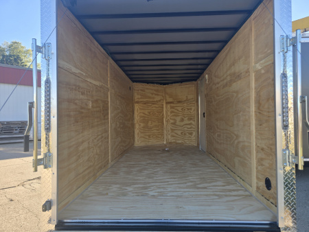 New 2025 Allure Trailers 6x14 Single Axle- Black Color Cargo / Enclosed Trailer