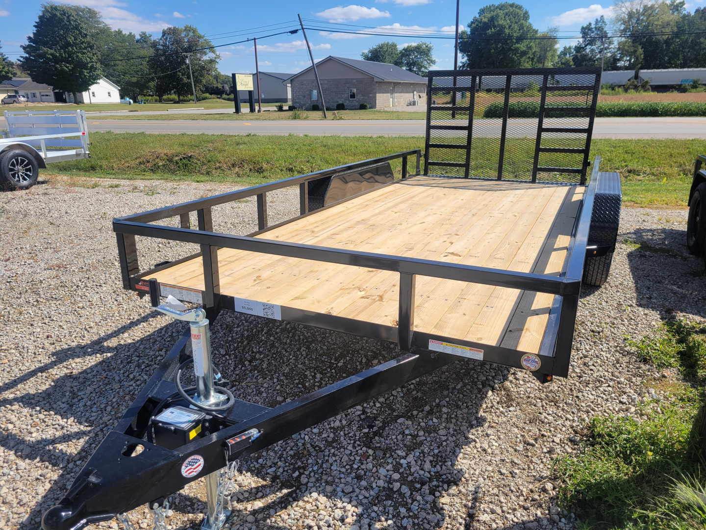 New 2026 Sure-Trac 7x16 Tube Top Utility 7K Trailer