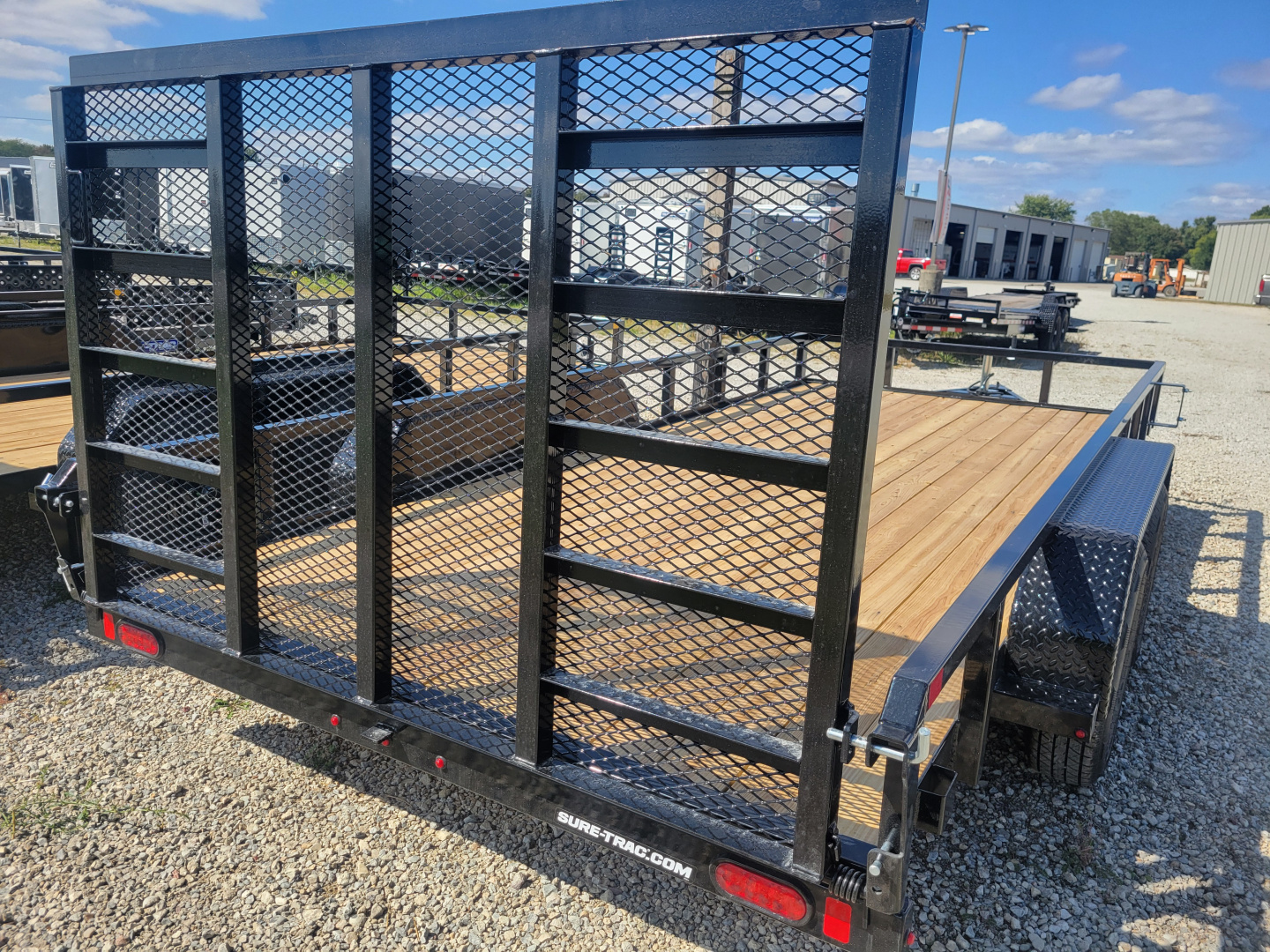 New 2026 Sure-Trac 7x16 Tube Top Utility 7K Trailer