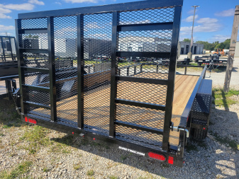 New 2026 Sure-Trac 7x16 Tube Top Utility 7k Trailer
