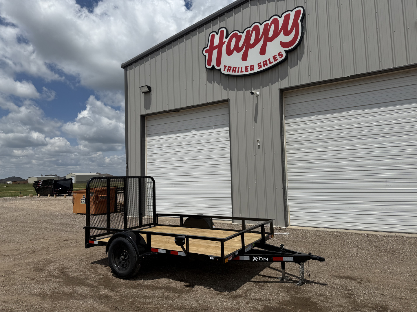 New 2026 X-On 77"x10' Single Axle Utility Trailer - U2