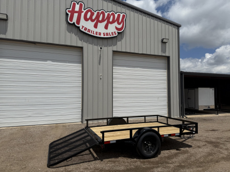 New 2026 X-On 77"x10' Single Axle Utility Trailer - U2