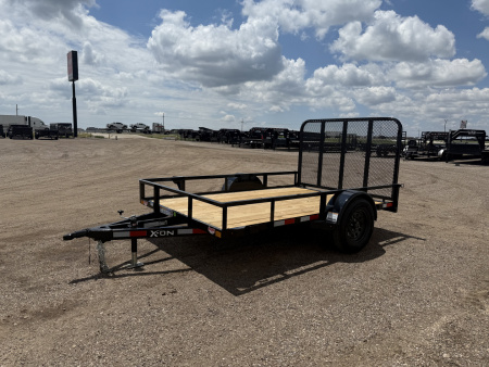 New 2026 X-On 77"x10' Single Axle Utility Trailer - U2