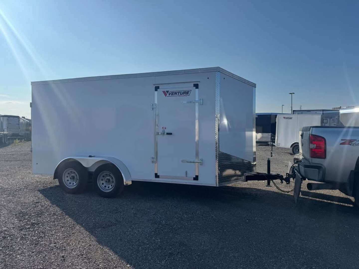 New 2026 7x14 Enclosed Trailer
