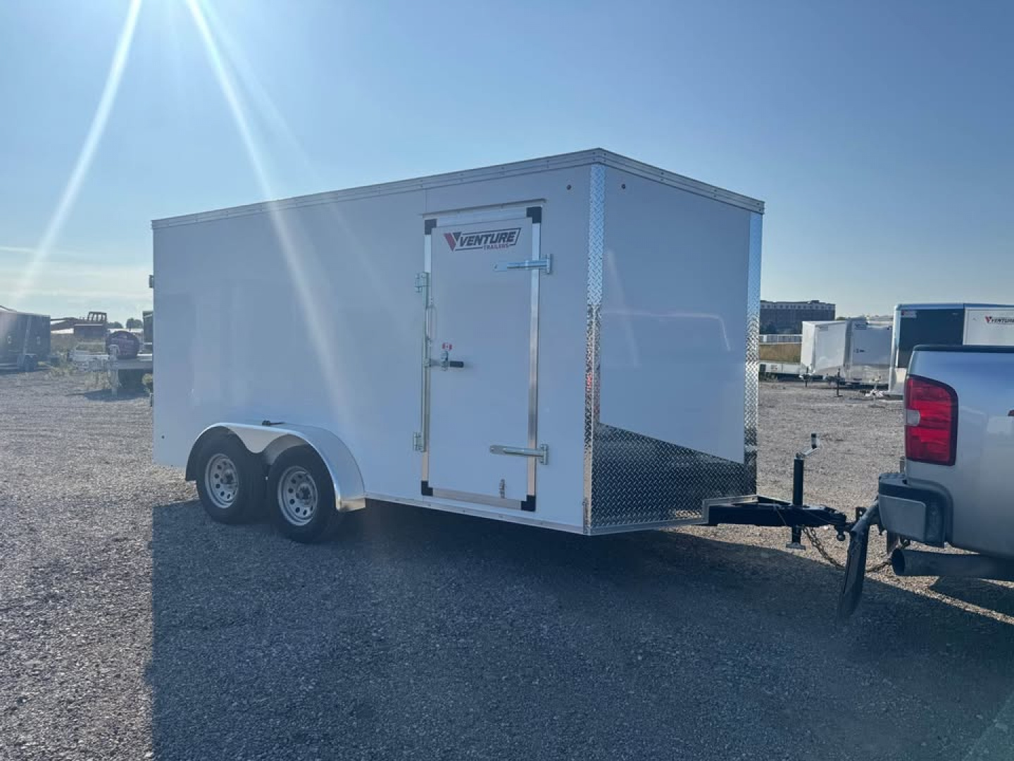 New 2026 7x14 Enclosed Trailer