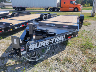New 2025 Sure-Trac 7x16+4 Pro Series Tilt Bed Equipment Equipment Trailer