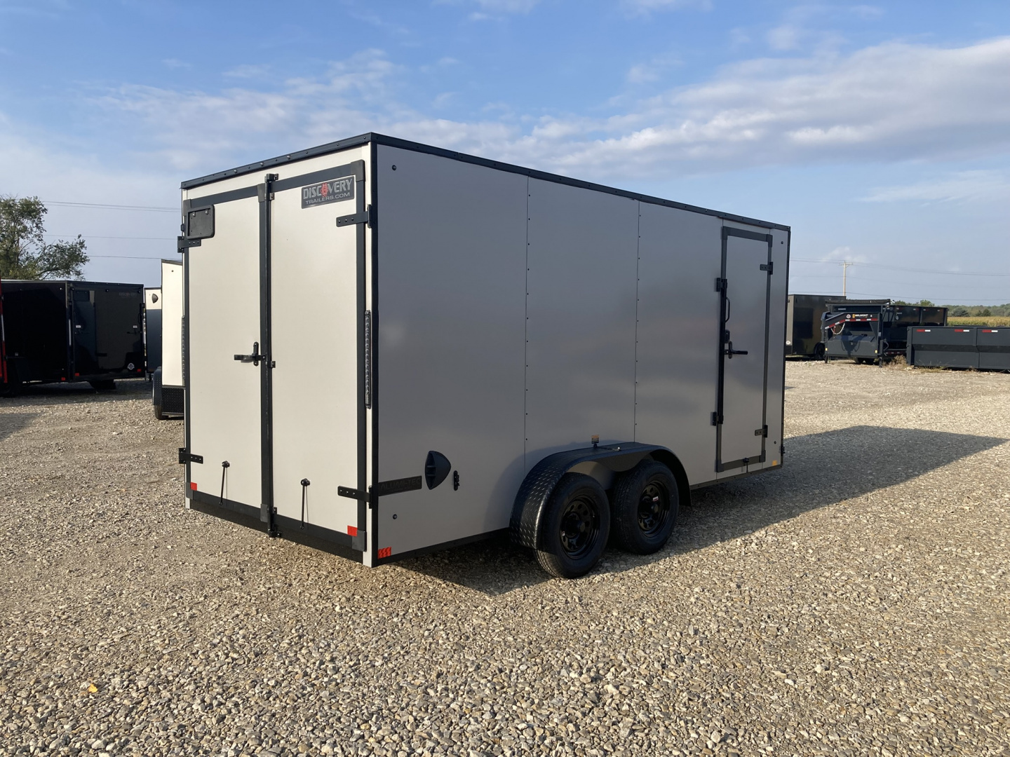 New 2026 Discovery 7x16' Cargo Trailer - Rear Double Doors