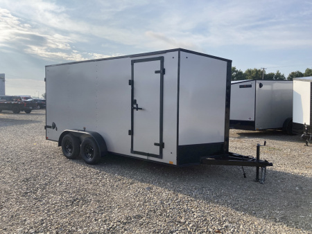New 2026 Discovery 7x16' Cargo Trailer - Rear Double Doors