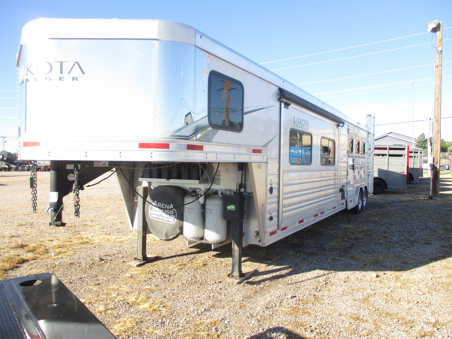 Used 2022 Lakota Charger Horse Trailer 3 horse
