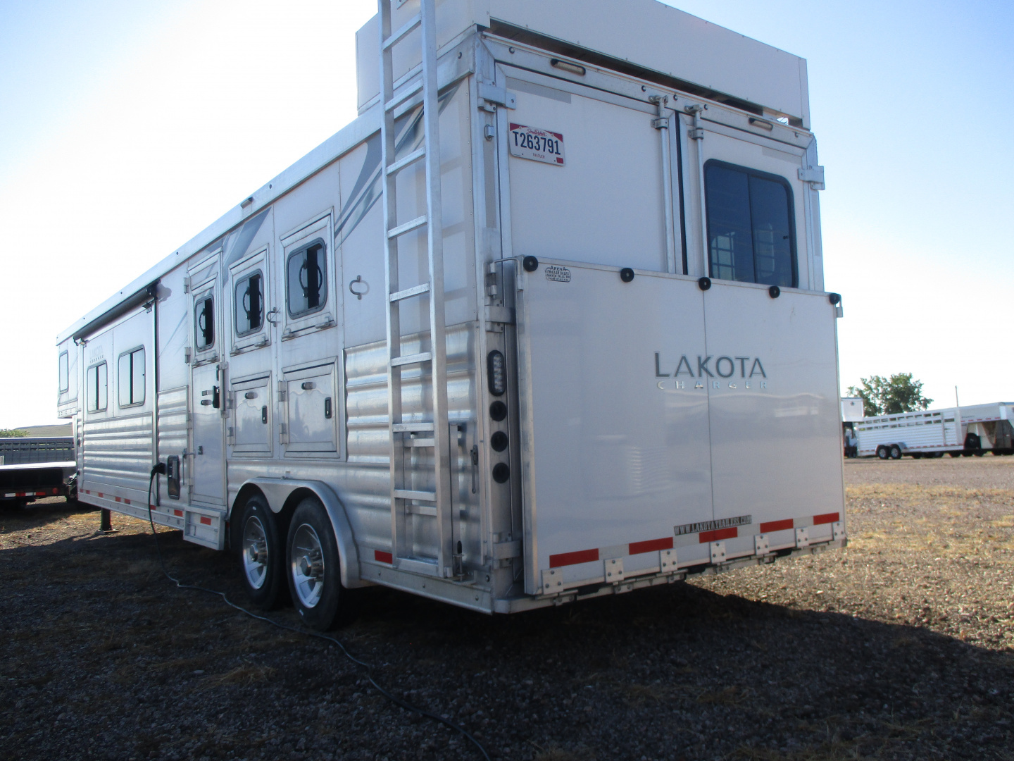 Used 2022 Lakota Charger Horse Trailer 3 horse