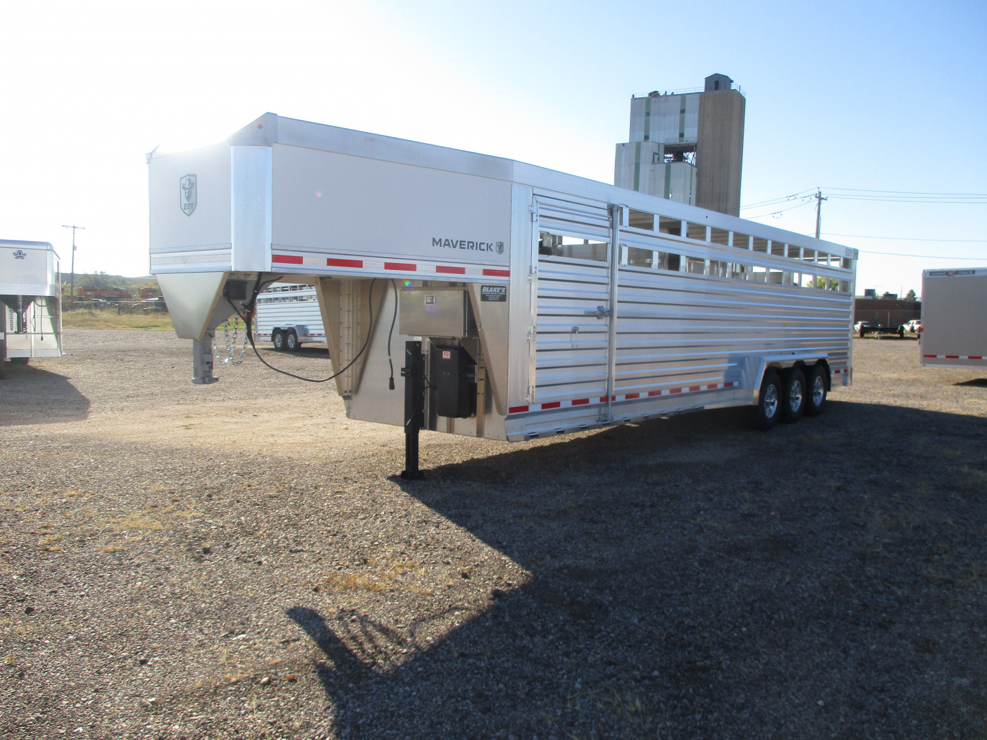 New 2026 EBY Trailers Maverick Stock / Stock Combo Trailer 7 X 30