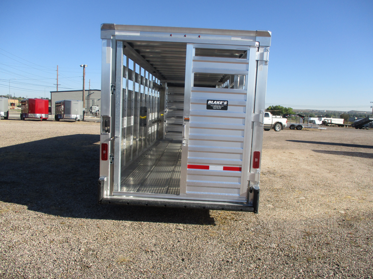 New 2026 EBY Trailers Maverick Stock / Stock Combo Trailer 7 X 30