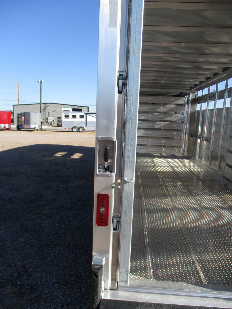 New 2026 EBY Trailers Maverick Stock / Stock Combo Trailer 7 X 30